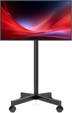 Rolling TV Stand on Wheels for