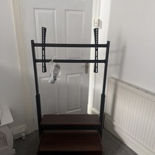 FITUEYES TV Stand on Wheels