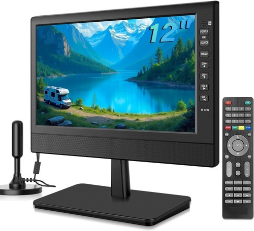 Portable freeview tv 1080p - 12",