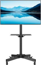 Mobile TV Stand on Wheels for