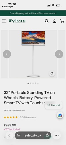 Sylvox 32in portable - 32in,
