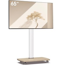 Portable Rolling TV Stand for