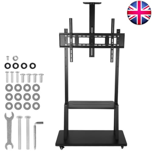 Portable stand wheels - tv, on